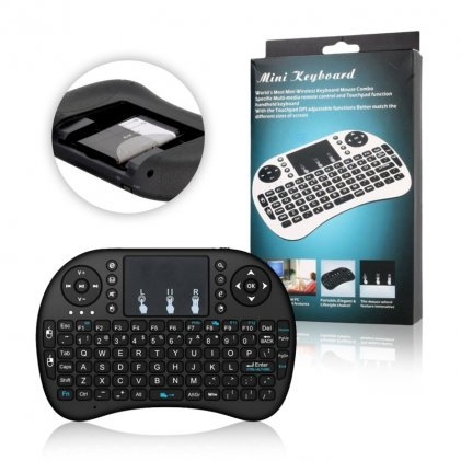 Mini teclado inalambrico para Smart TV y retroiluminado