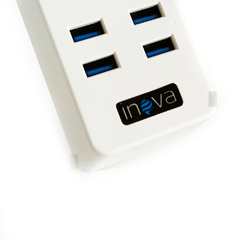 Zapatilla INOVA TM-03 - 4 USB + 2 Enchufes - comprar online