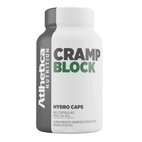 Cramp Block (Anti-cãimbra) 60caps - Atlhetica Nutrition
