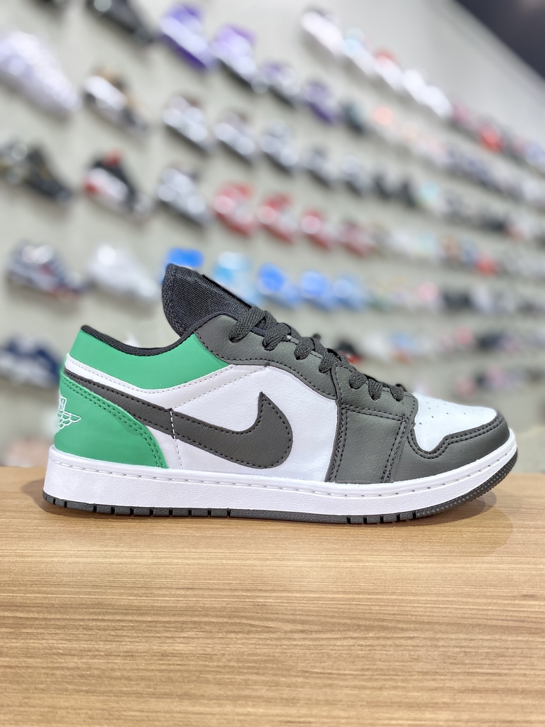 Nike Air Jordan Low Preto/Verde - Comprar em Tenis Mogi