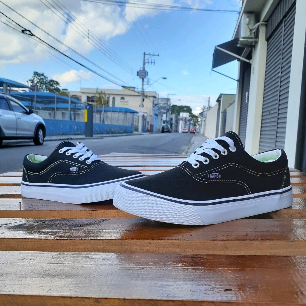 Vans Authentic Preto/Branco - Comprar em Tenis Mogi