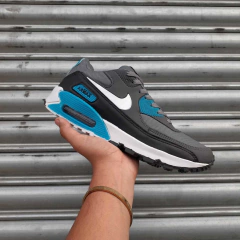 Nike Air Max 90 Grafite/Azul na internet