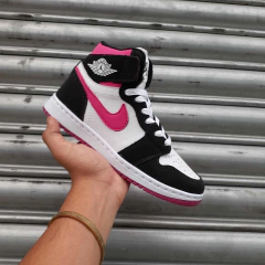 Nike Air Jordan 1 Branco/Rosa na internet