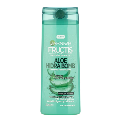 Garnier Shampoo Aloe Hidra Bomb Fructis 200ml