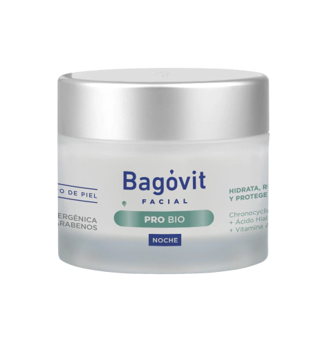 Bagovit Facial Pro Bio Crema Nutritiva y Regeneradora Celular Noche 50g