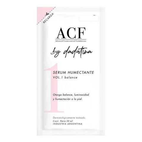 ACF By Dadatina Refill Serum Humectante Volumen 1: Balance
