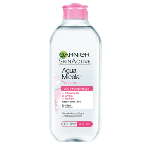 Garnier Agua Micelar Skin Active Todo en 1 400ml