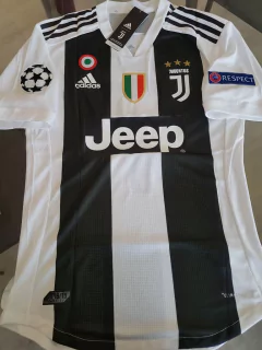 promoción pescado olvidadizo Camiseta Adidas Juventus FC Italia Titular 2018 2019 UCL #7 Ronaldo  Climachill