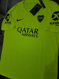Camiseta Boca Juniors Fluor 2018 2019 Suplente Tercera - comprar online