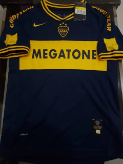 Camiseta Nike Retro Boca Juniors Titular 2007 #10 Roman