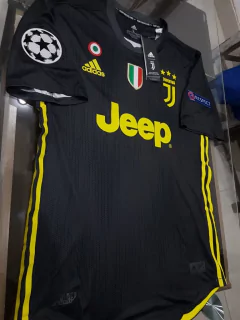 Camiseta adidas Juventus FC Match 2018 19 Suplente Gris