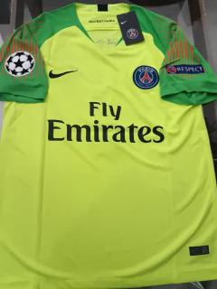 Camiseta PSG Arquero Fluor Buffon #1 2018 / 2019