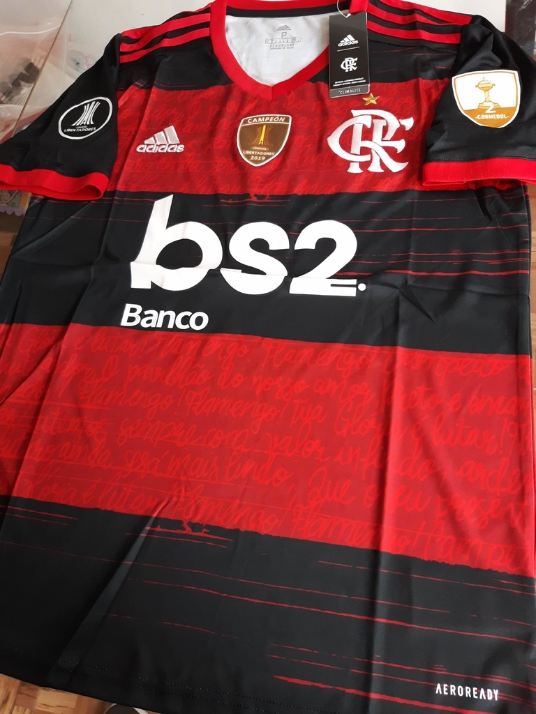 Camiseta adidas Flamengo titular Gabriel Barbosa Gabigol #9 2020 2021  Parches Libertadores