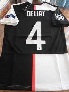 Camiseta Juventus titular 2019 2020 Stadium UCL De Ligt #4