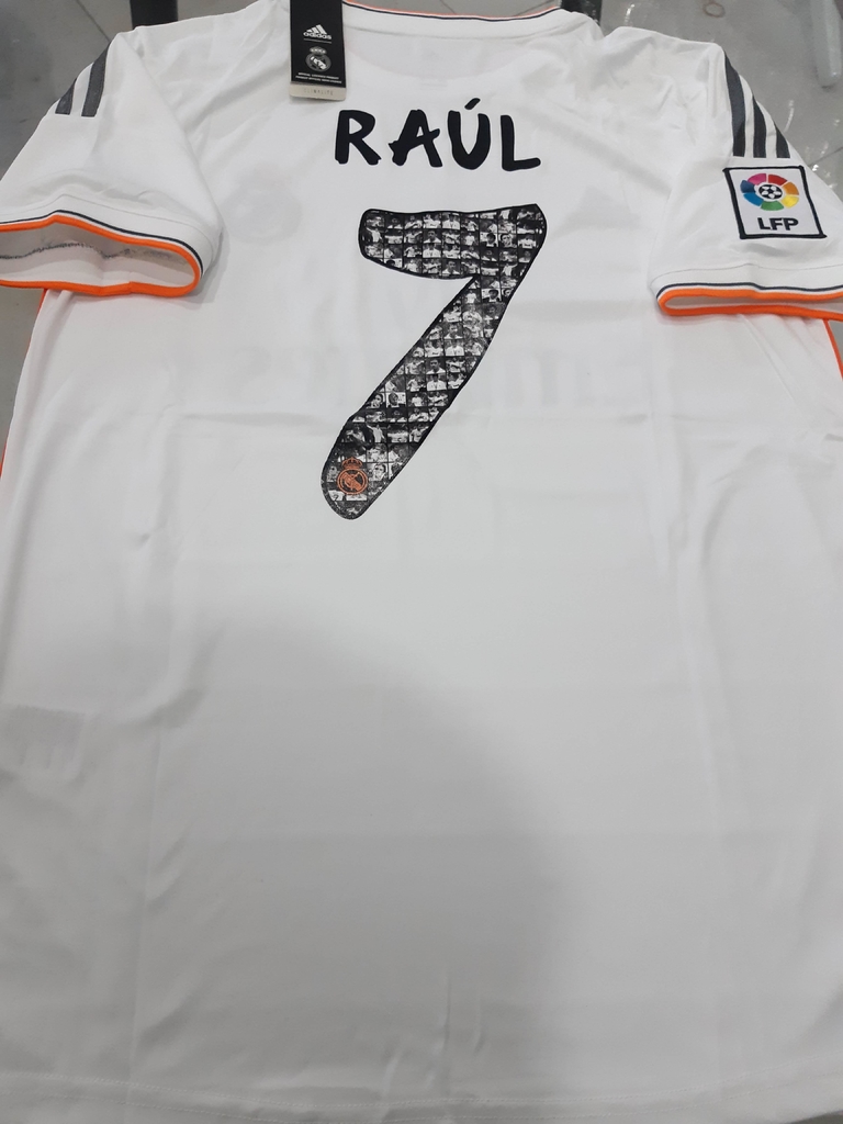 Camiseta adidas Real Madrid Retro (Homenaje) Titular Raul 2013 2014