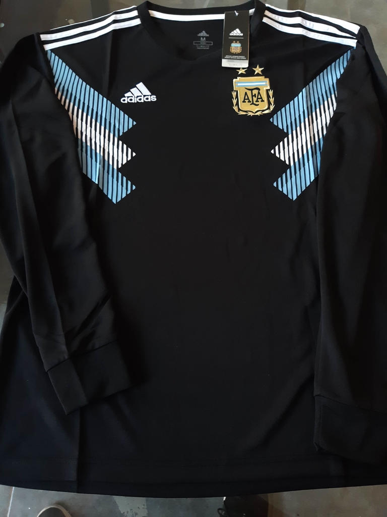 Camisa Da Argentina Adidas Preta Copa Do Mundo De 2018 Camiseta Masculina  Adidas Usado 75369530 Enjoei | nailsandco.com.ar
