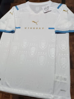 Camiseta Puma Uruguay Suplente Blanca 2021 2022 - comprar online