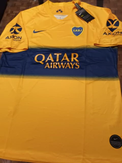 Camiseta Nike Boca Suplente Amarilla 2019 2020