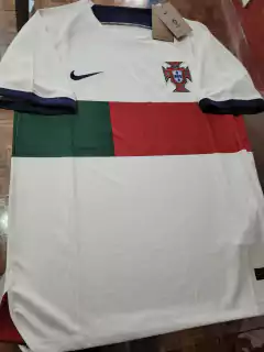 Camiseta Nike Portugal Suplente Blanca 2022 2023 Qatar en internet
