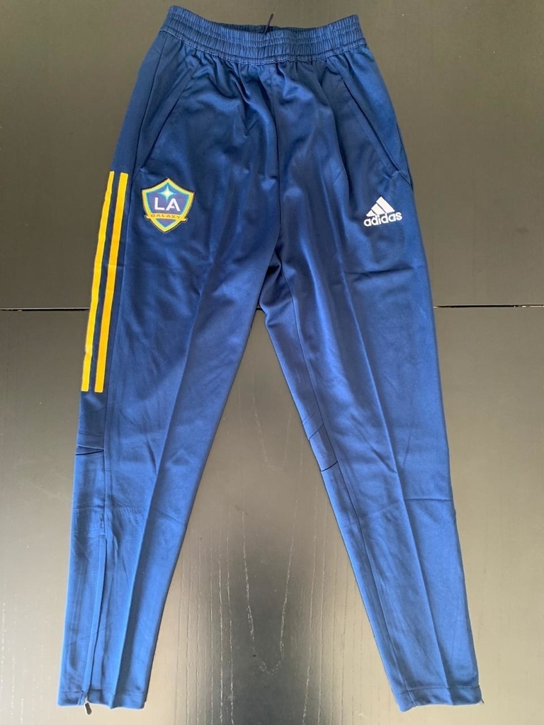 Pantalon Chupin Adidas Los Angeles Galaxy Azul Amarillo 2021 2022