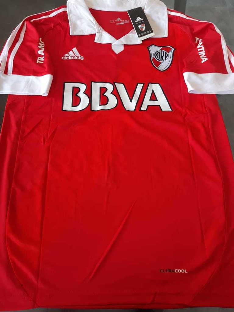 Camiseta adidas River Retro Roja Trezeguet #7 2012 2013