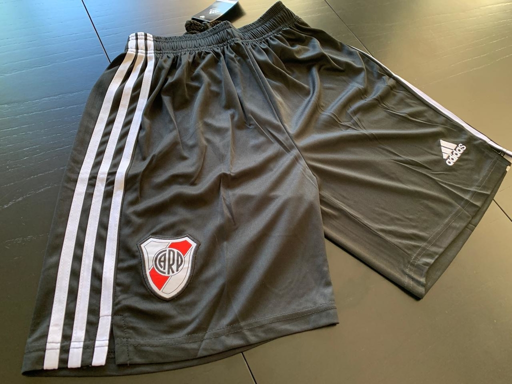 Short De River Adidas Oficial Negro | Solo Deportes