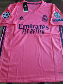 Camiseta adidas Real Madrid Rosa 2020 2021 UCL