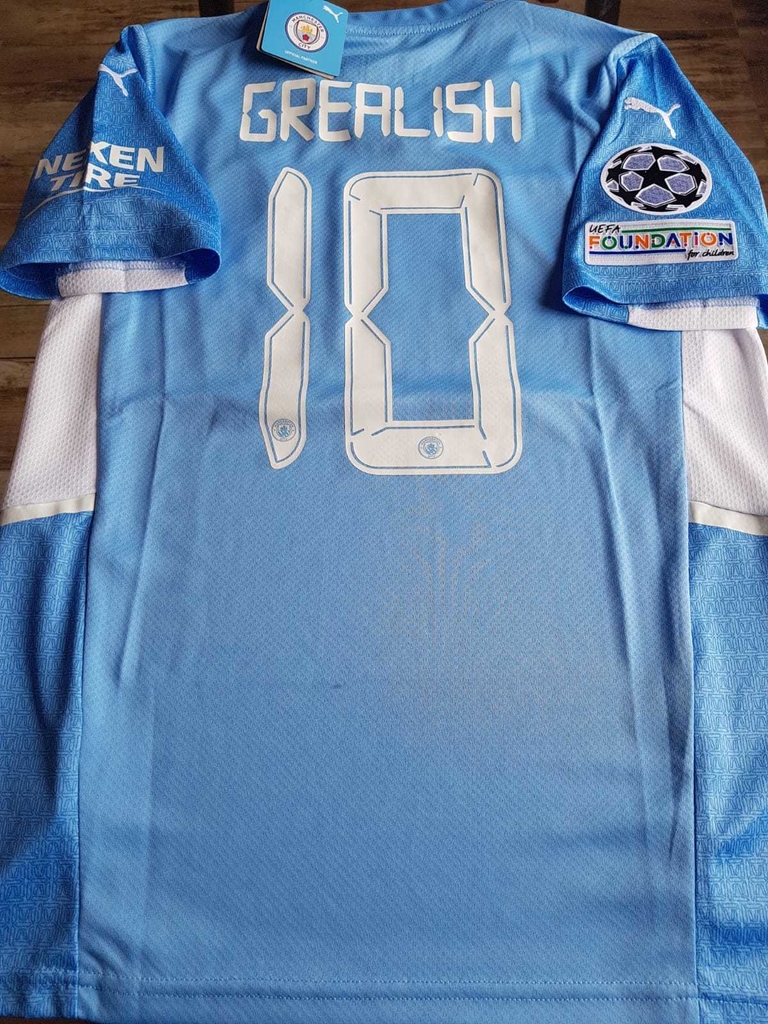 Camiseta Puma Manchester City Titular Grealish #10 2021 2022