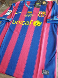 Camiseta Nike Barcelona Retro 2009 2010 Campeones de Europa Catalan