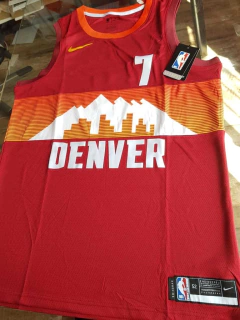 Musculosa Nike Denver Nuggets Roja Campazzo 7 2021 - comprar online