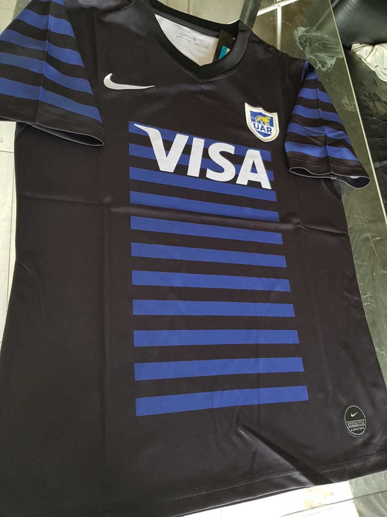 Camiseta Nike Los Pumas Rugby Negra 2021