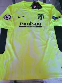 Camiseta Nike Atletico Madrid Fluor Tercera Suarez #9 2020 2021 UCL - comprar online