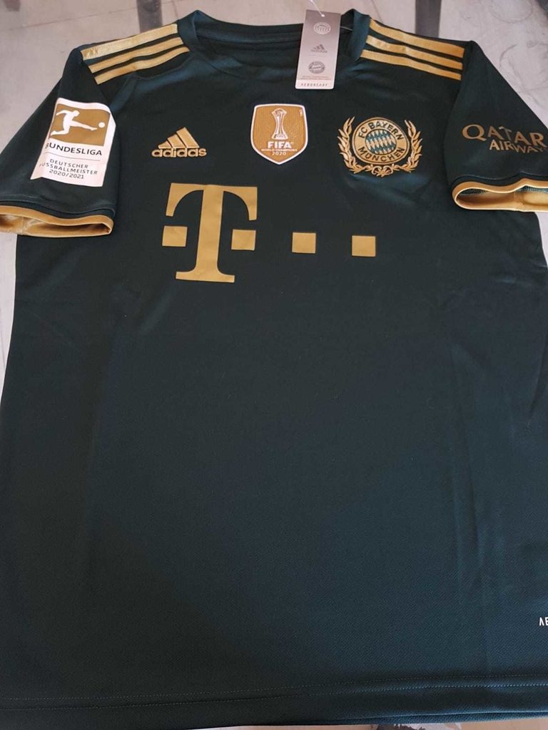 Camiseta Adidas Bayern Munich Suplente Verde 2021 2022 Oktoberfest