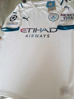 Camiseta Puma Manchester City Blanca Suplente 2021 2022 - comprar online