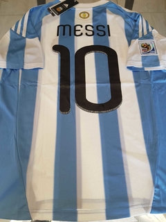 Camiseta adidas Argentina Retro Titular 2010 Messi 10
