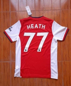 Camiseta adidas Arsenal Titular 2021 2022 #77 Heath