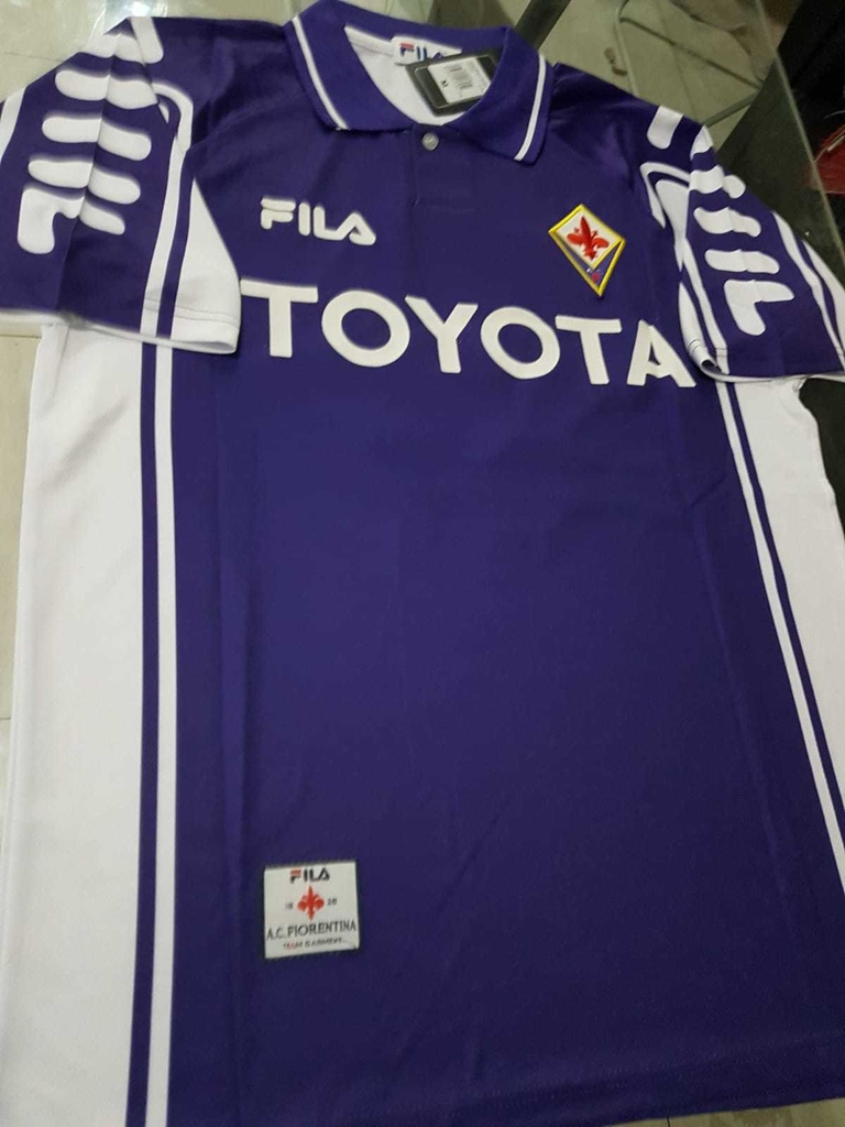 Camiseta Fila Fiorentina Titular (Toyota) Batistuta 9 1999 2000
