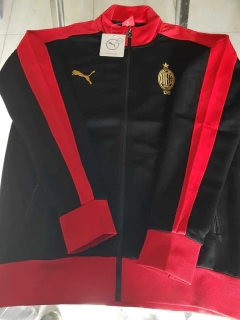 Campera Puma Milan Negra Roja 2021 2022