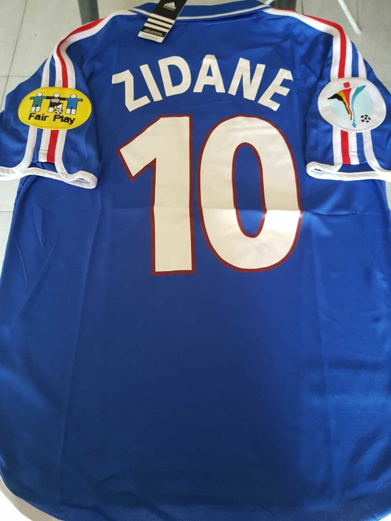 Camiseta adidas Retro Francia Zidane 10 2000
