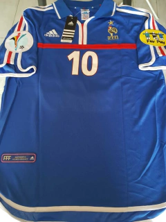 Camiseta adidas Retro Francia Zidane 10 2000