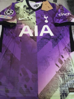 Camiseta Nike Tottenham Match Suplente Violeta 2021 2022 Version Jugador