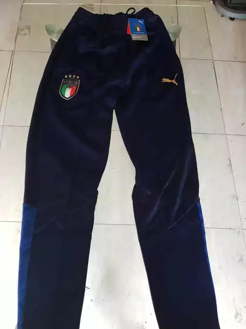 Pantalon Puma Chupin Italia Azul 2021