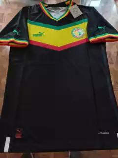 Camiseta Puma Senegal Suplente Negra 2022 2023 Qatar Match