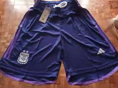 Short adidas Argentina Violeta 2022 2023 Qatar