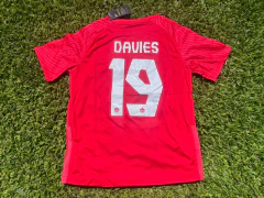 Camiseta Nike Canada Titular Davies 19 2022 2023 Qatar