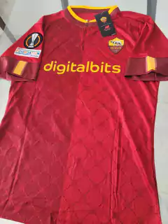 Camiseta AS Roma Titular Dybala #21 Match 2022 2023 #OUTLET en internet