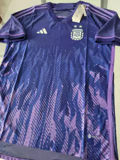 Camiseta Adidas Argentina HeatRdy Suplente Violeta 2022 #OUTLET - comprar online