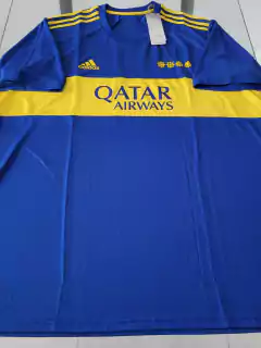 Camiseta adidas Boca Titular 2021 2022 #RODAINDUMENTARIA