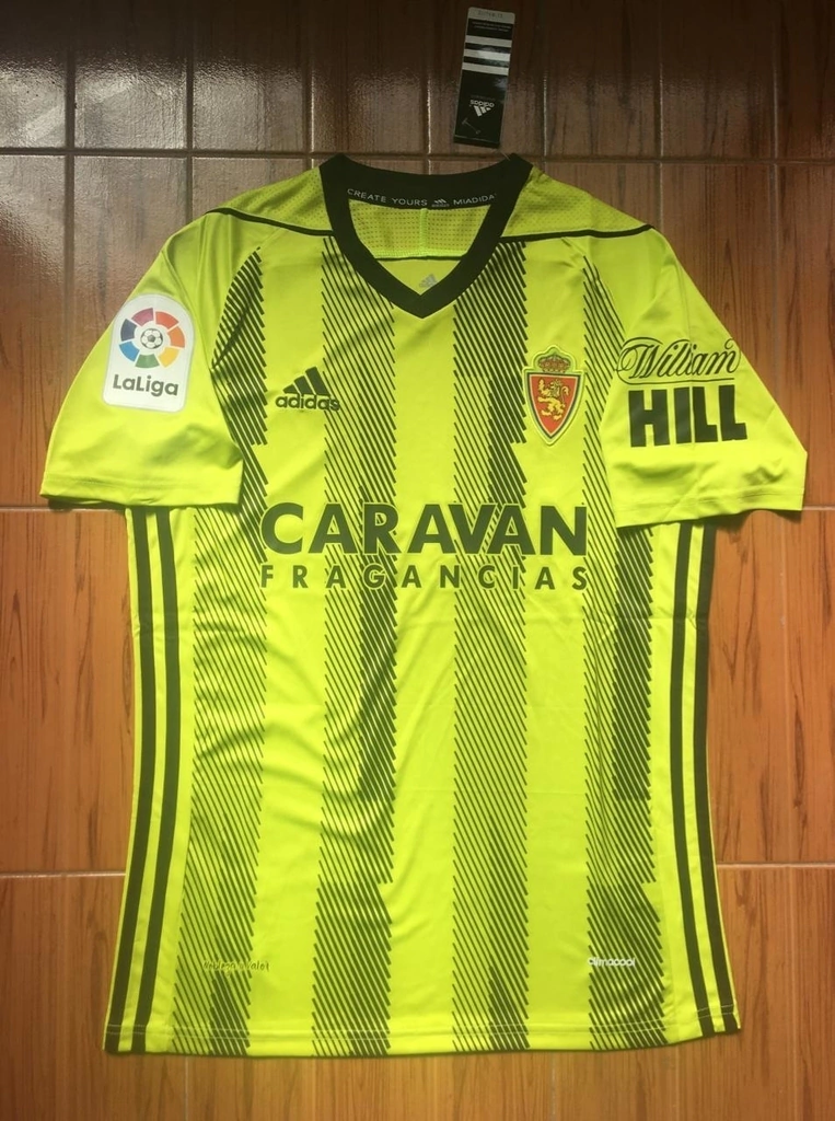 Camiseta adidas Zaragoza Suplente Amarilla 2019 2020