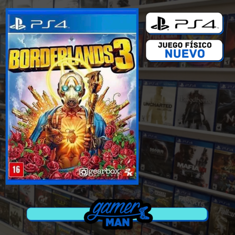 Borderlands 3 PS4 Físico NUEVO - Comprar en Gamer Man